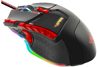 PATRIOT Viper V570 - Gaming Mouse, Cablato, 12000 dpi, Nero