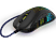 URAGE Reaper 500 - Gaming Maus, Kabelgebunden, Optisch mit Leuchtdioden, 10.000 DPI, Schwarz