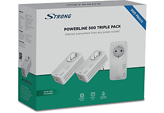 STRONG Powerline 500 Triple Pack Powerline 500 Mbit/s kabelgebunden