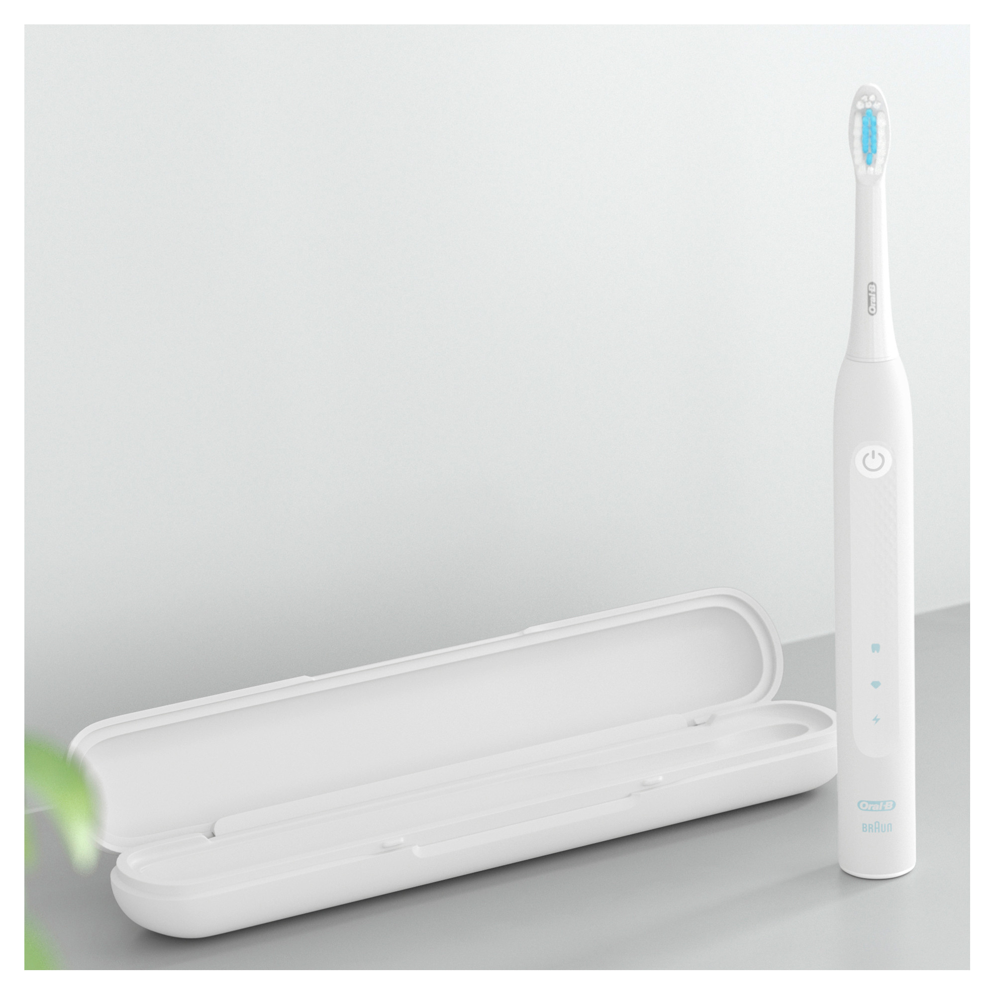 Clean Weiß Zahnbürste Pulsonic Reise-Edition Slim Elektrische ORAL-B