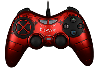 KONIX Drakkar Blood Axe - Gaming Controller (Rot)