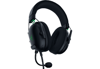 RAZER BLACKSHARK V2 - Cuffie da gaming, Nero/Verde