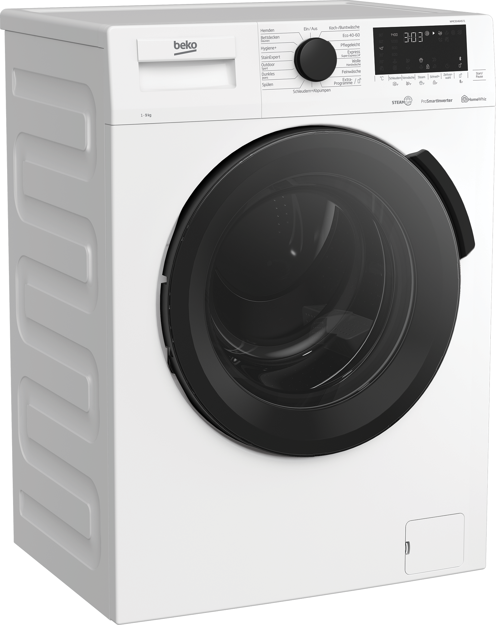 BEKO WMC91464ST1 Waschvollautomat (9 kg, 1400 U/Min., A)