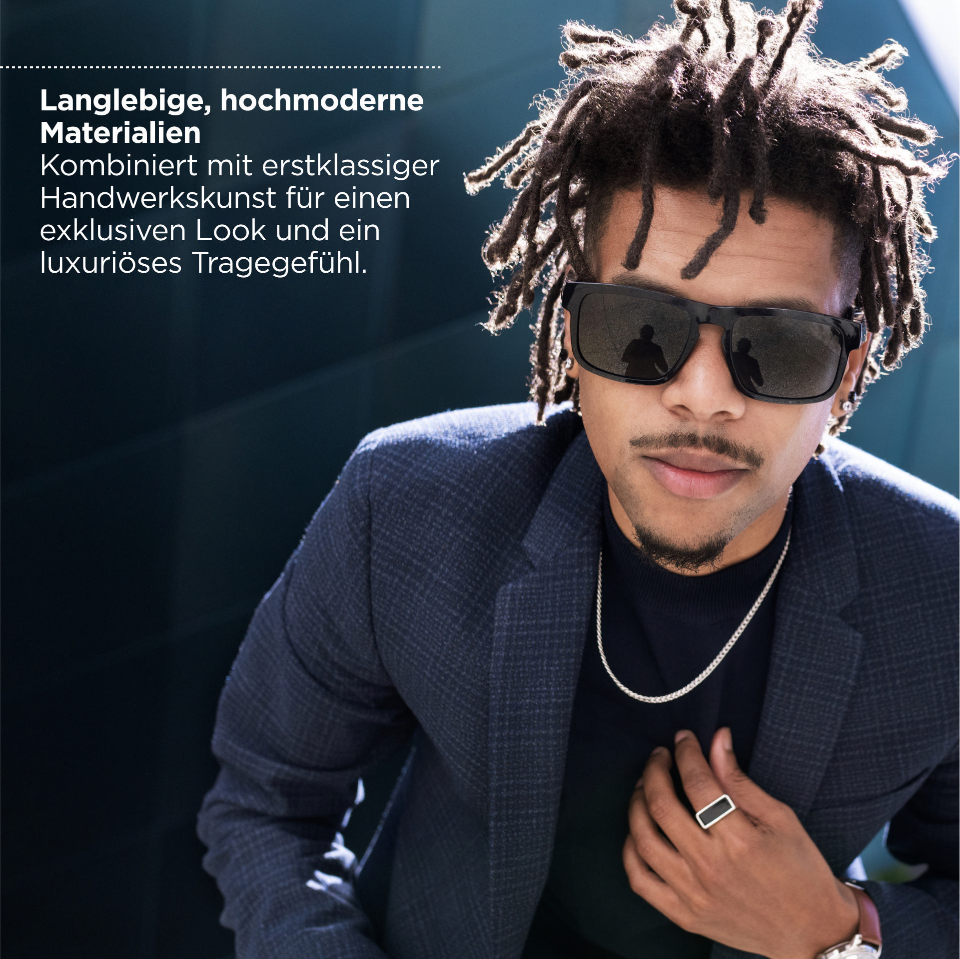 BOSE Frames Tenor, Open-ear Audio-Sonnenbrille Bluetooth Schwarz
