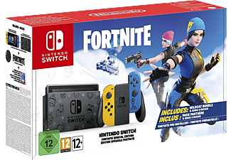 Switch - Édition Spéciale Fortnite - Console de jeu - Jaune/Bleu/Gris