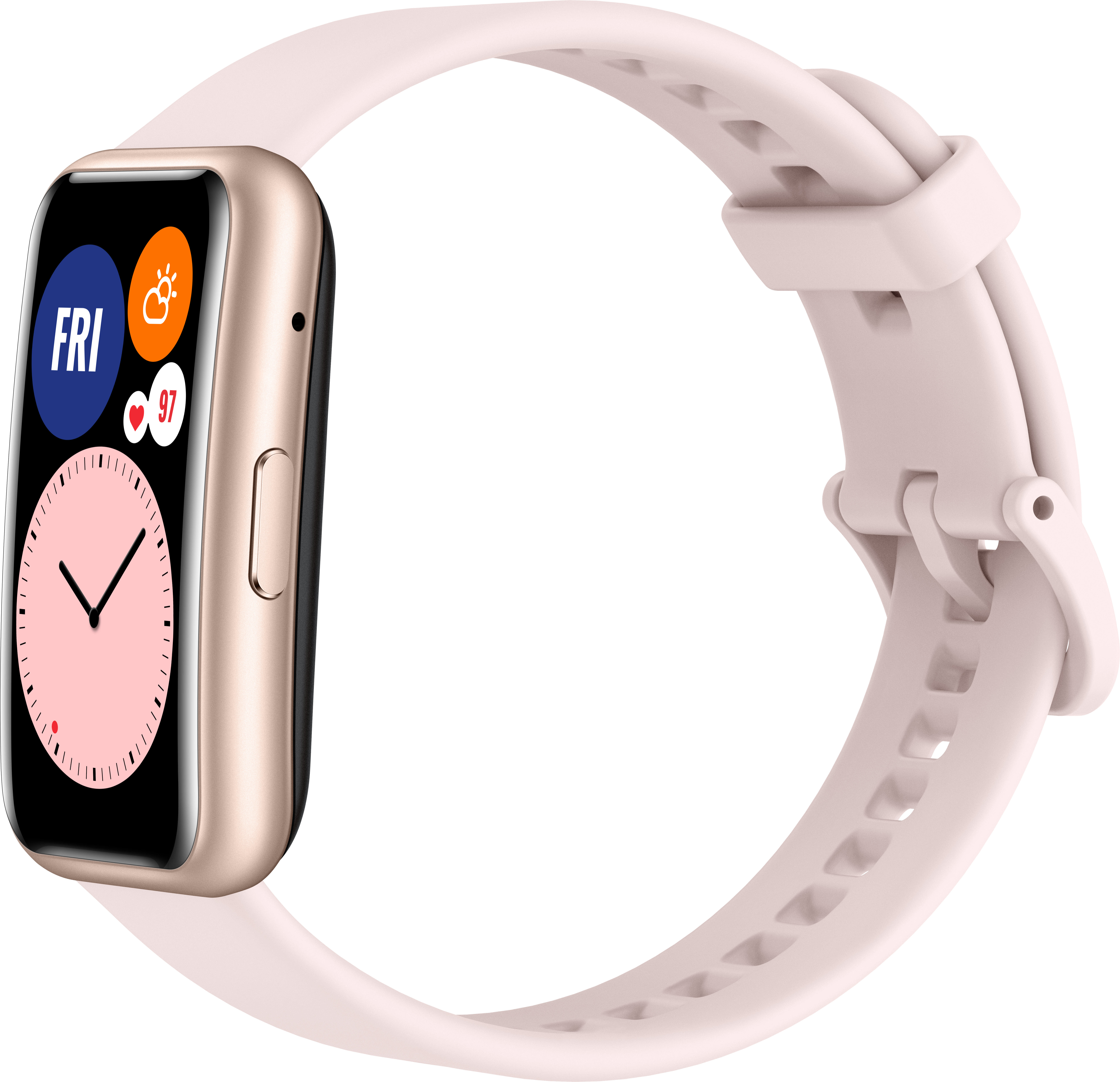 HUAWEI WATCH Fit Sakura Pink Smartwatch Silikon, 80-120 mm, Pink