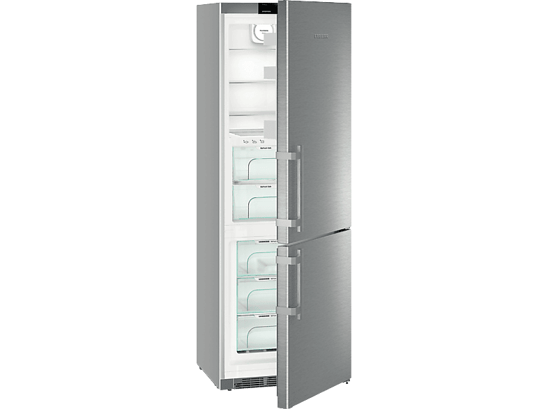 LIEBHERR CBNef 5735-21 Kühlgefrierkombination (D, 233,97 kWh, 2010 mm hoch,  Silber) Silber | MediaMarkt