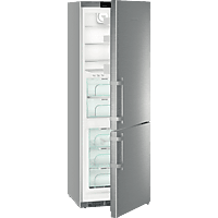 LIEBHERR CBNef 5735-21 Kühlgefrierkombination (D, 233,97 kWh, 2010 mm hoch, Silber)