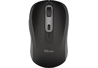 TRUST Duco Draadloze muis met dubbele Connect-ontvanger - Zwart