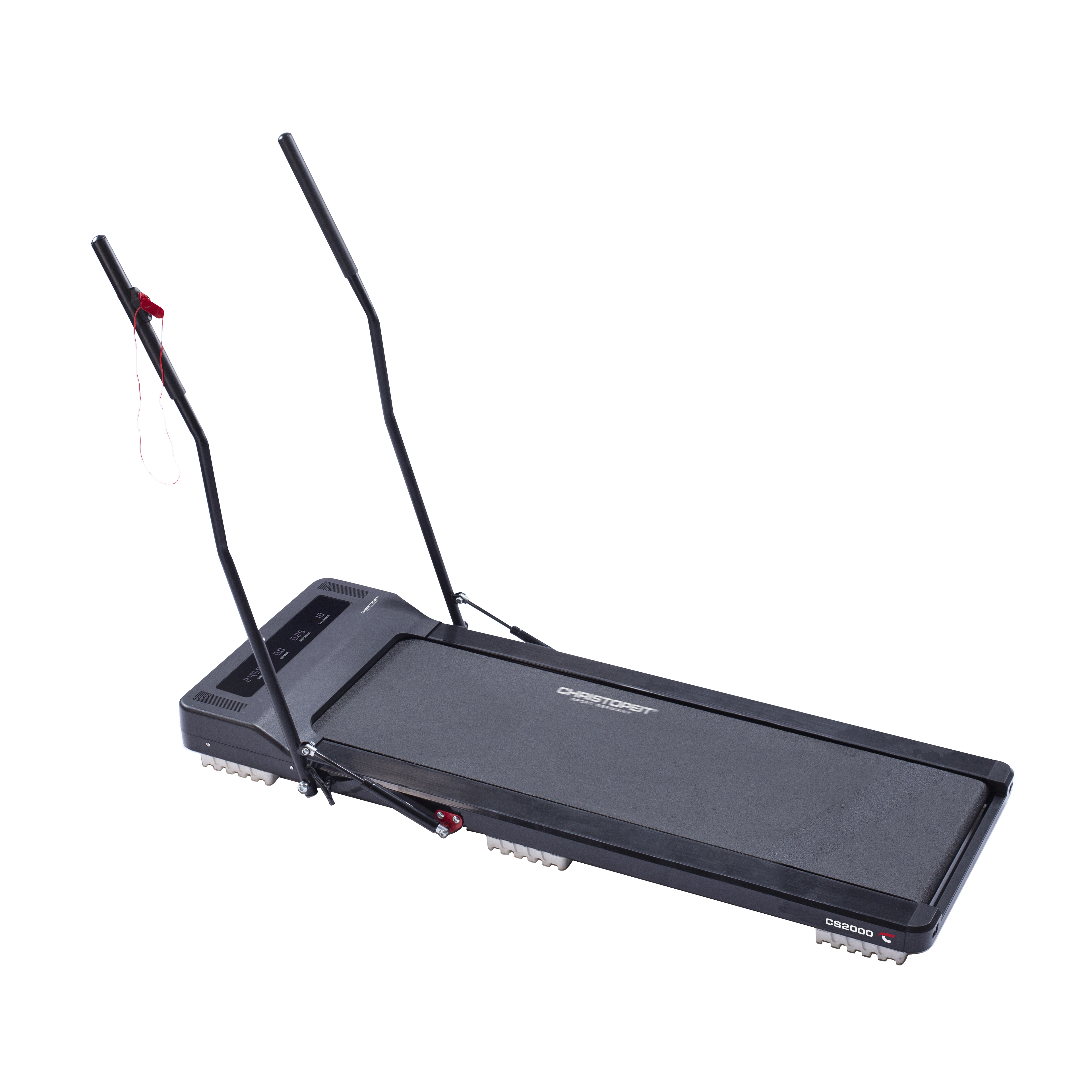 CHRISTOPEIT Walking Pad CS 2000 Laufband, Schwarz