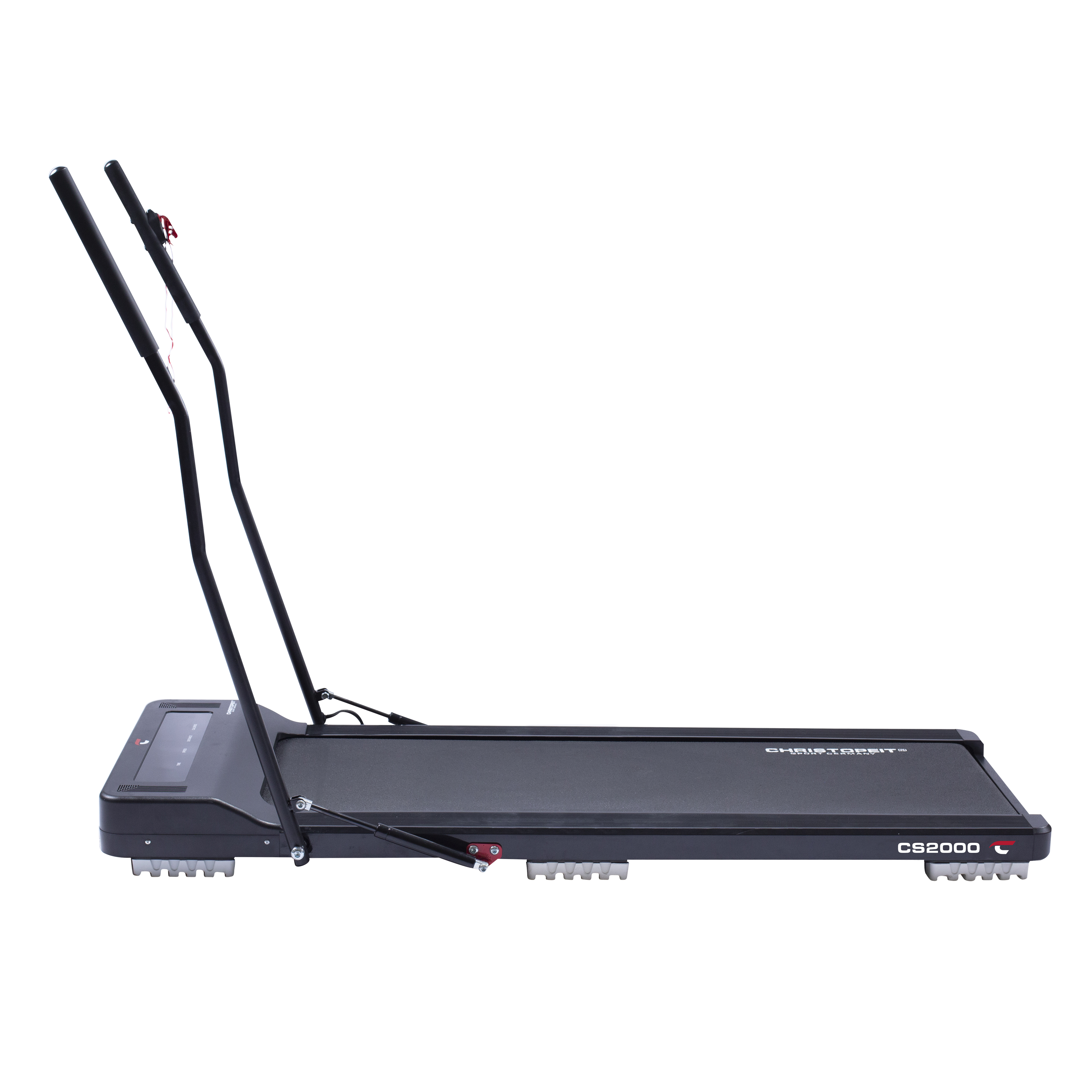 CHRISTOPEIT Walking Pad CS 2000 Laufband, Schwarz
