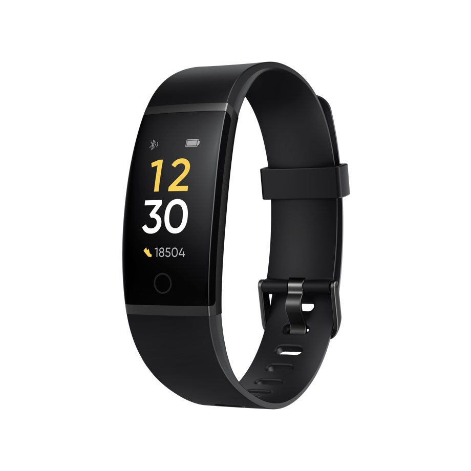 Pulsera de actividad - realme Band, Negro, 16 mm, 0.96", Rastreador deportes, Monitor  Sueño, USB