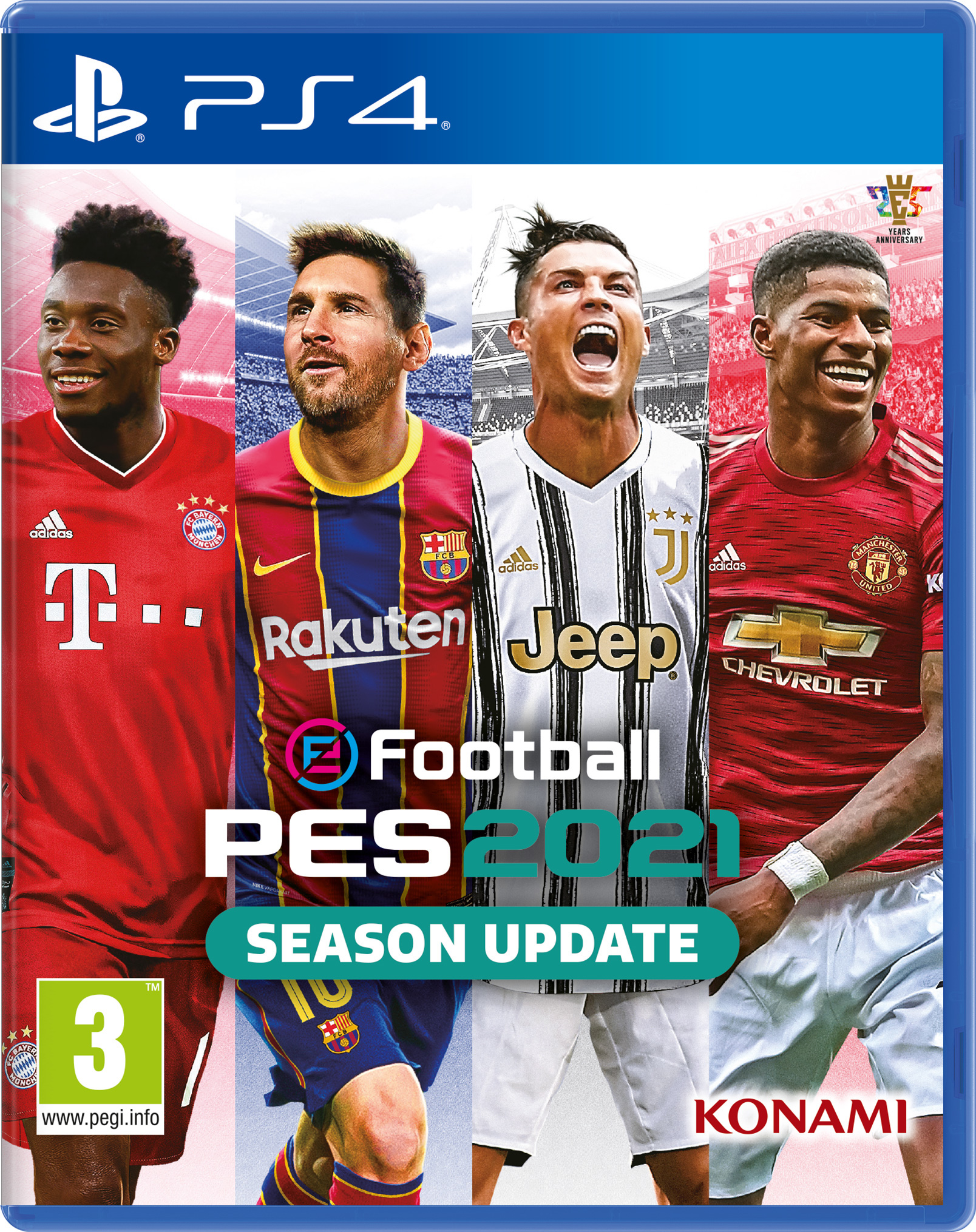 KONAMI PES 2021 SEASON UPDATE PS4 Oyun