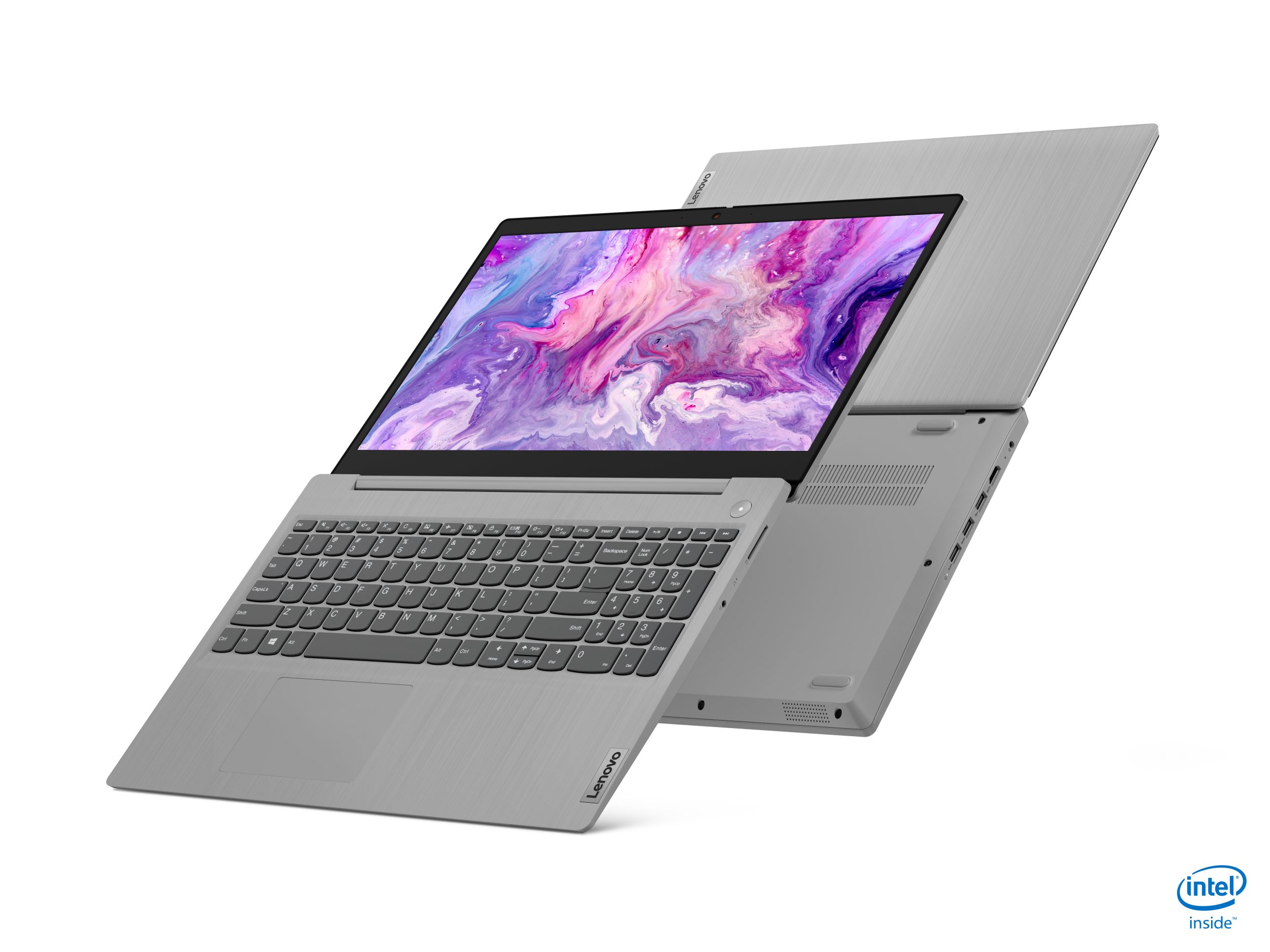 Portátil - Lenovo IdeaPad 3 15IIL05, 15.6" Full-HD, Intel® Core™ i5-1035G1, 8GB, 256GB SSD, FreeDOS, Plata