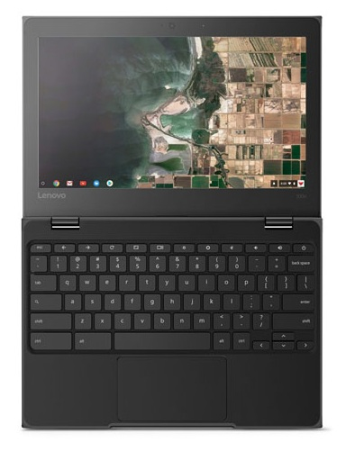 Portátil - Lenovo Chromebook 81ER0001SP, 11.6" HD, Intel® Celeron® N3350, 4 GB, 32 GB SSD, Chrome OS, Negro