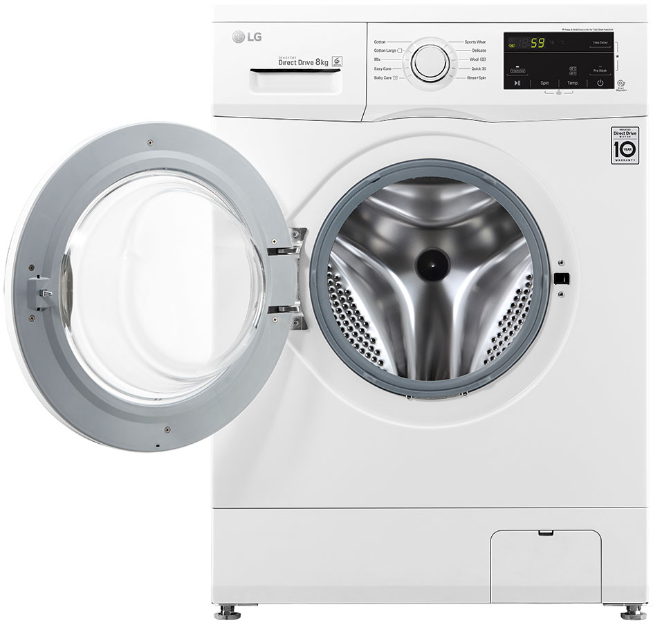 LG FH2J3TDN0 elöltöltős mosógép