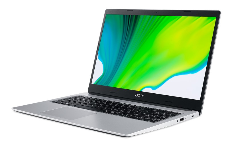 Portátil - Acer Aspire 3, 15.6" Full-HD, AMD Ryzen™ 5 3500U, 8GB, 512 GB SSD, FreeDOS, Plata