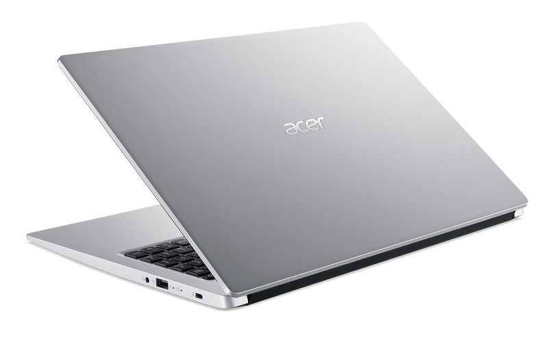 Portátil - Acer Aspire 3, 15.6" Full-HD, AMD Ryzen™ 5 3500U, 8GB, 512 GB SSD, FreeDOS, Plata