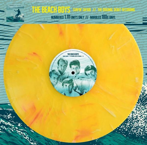 - (GOLD (Vinyl) The VINYL) Boys SAFARI SURFIN Beach -