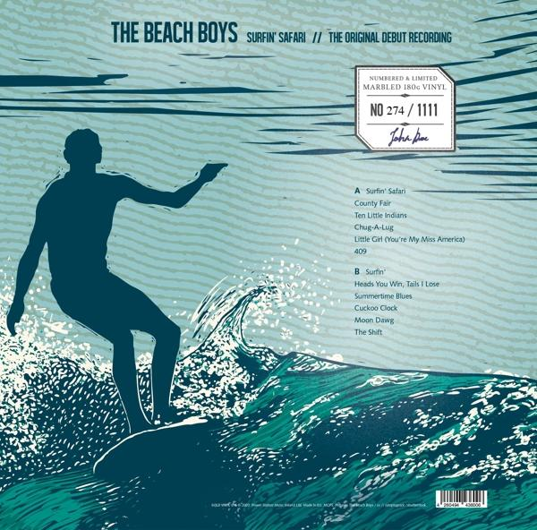 The Beach Boys - (Vinyl) (GOLD SAFARI - VINYL) SURFIN