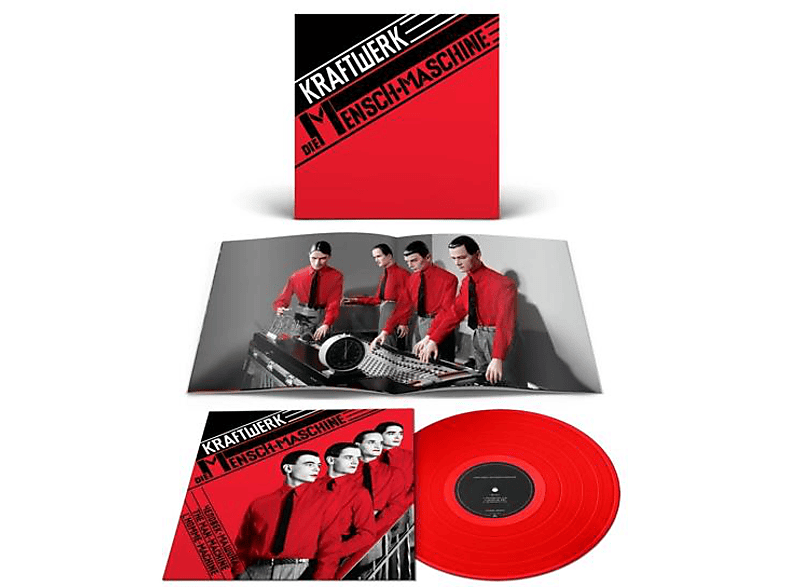 Vinyl) Version)(Colored Kraftwerk - - Mensch-Maschine(German (Vinyl) Die