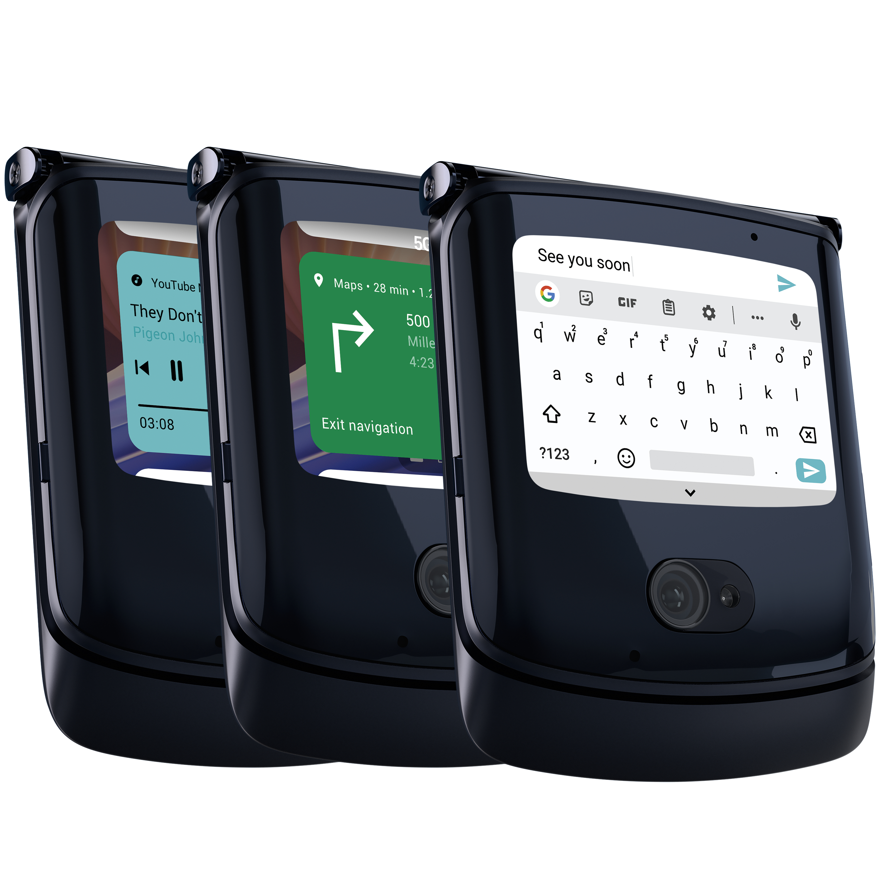 MOTOROLA razr 5G 256 GB Schwarz Dual SIM