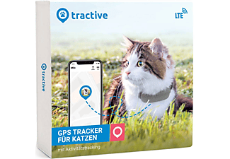 TRACTIVE TRKAT4 - Localizzatore GPS per gatti (Beige)
