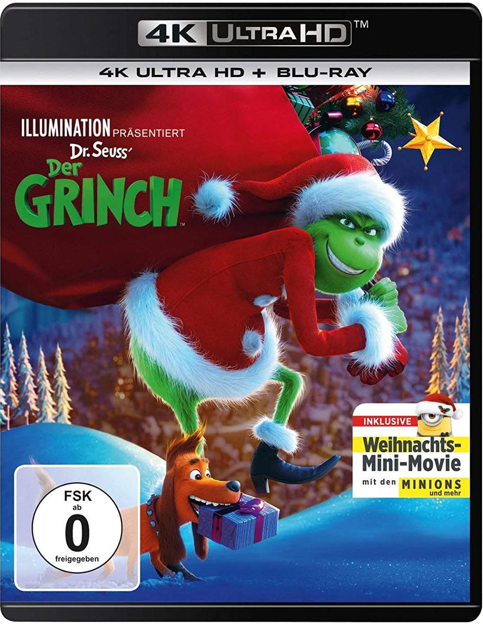 Der Grinch - Weihnachts-Edition 4K Ultra HD Blu-ray + Blu-ray