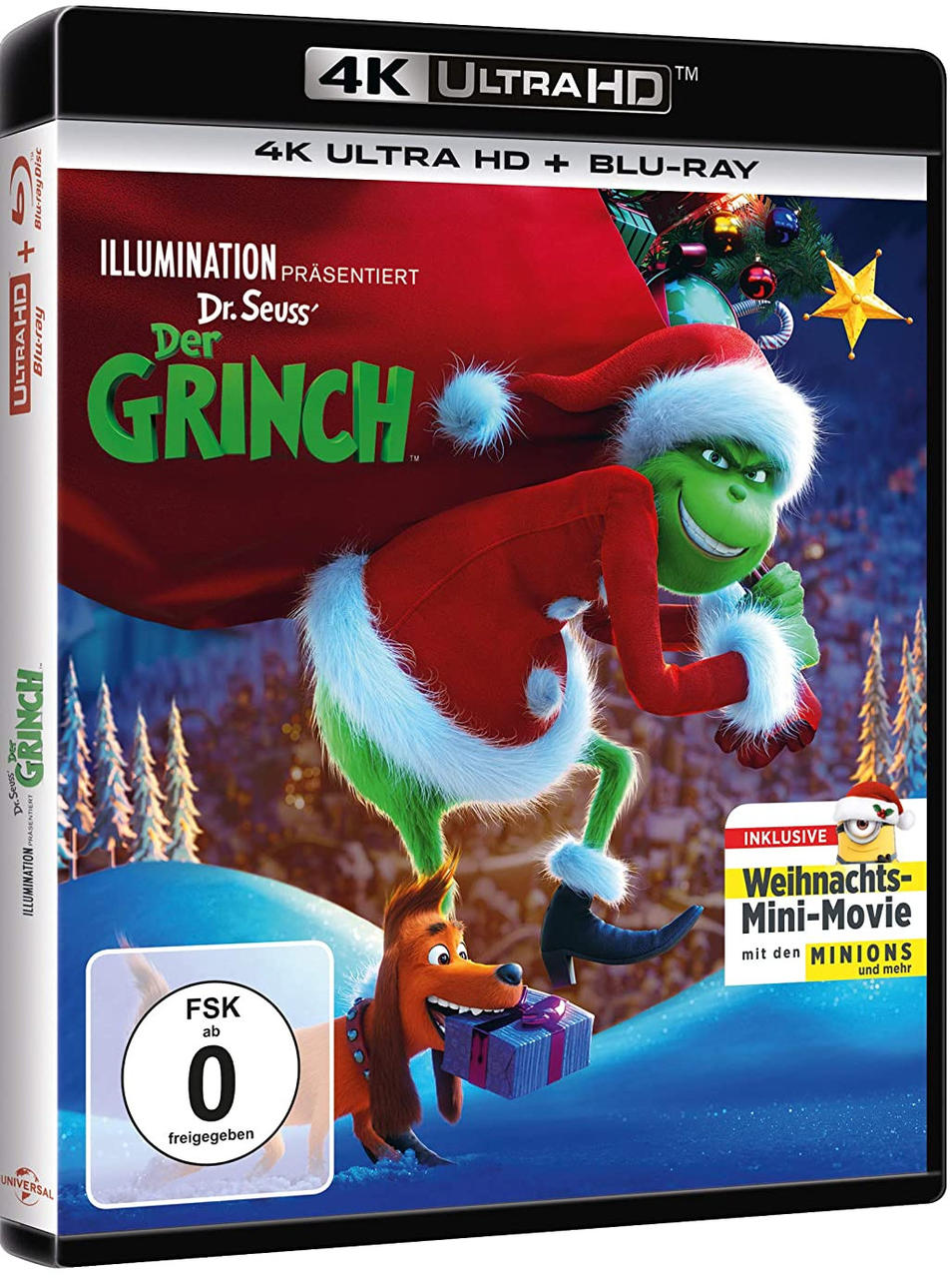 Der Grinch - Weihnachts-Edition 4K Ultra HD Blu-ray + Blu-ray