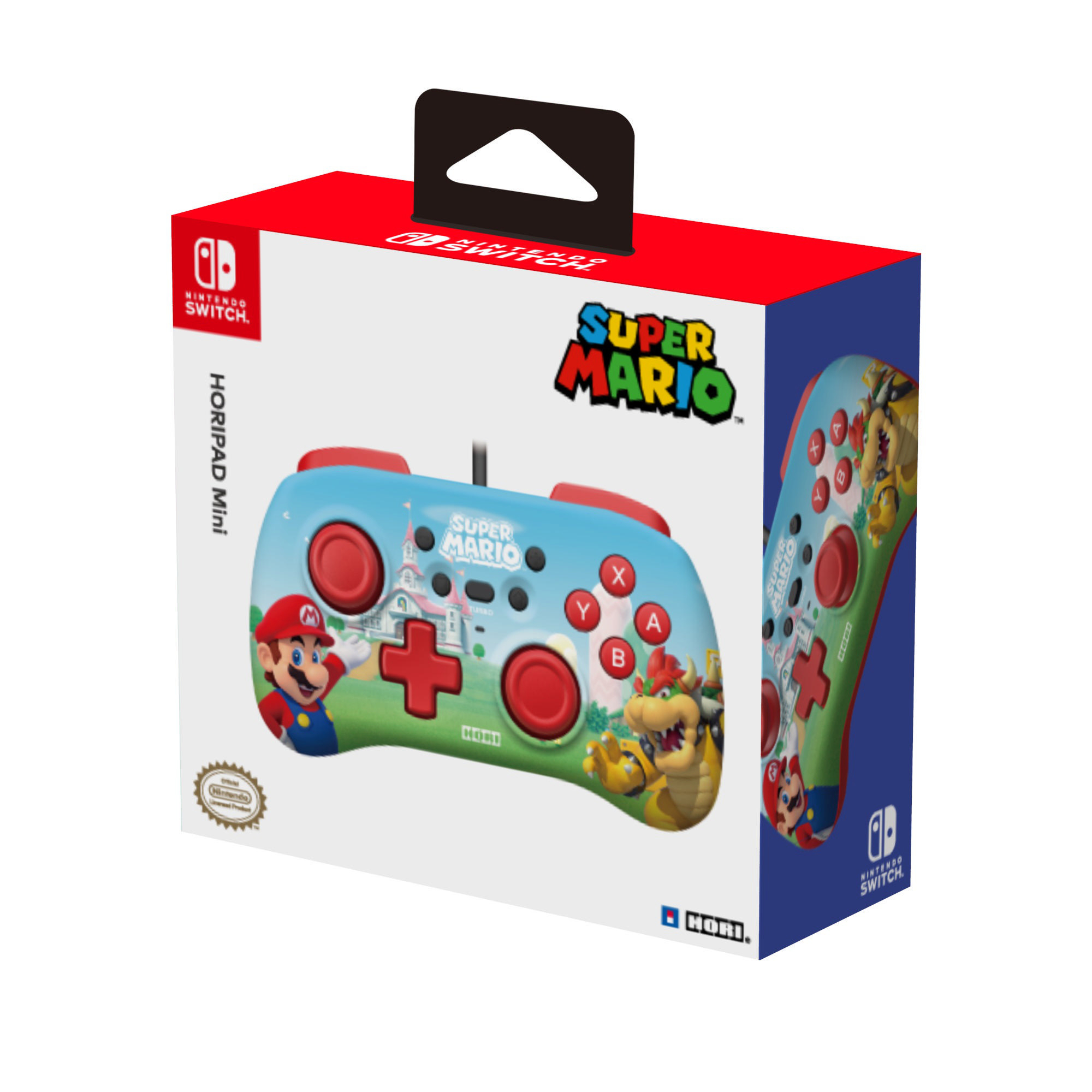 Mario Nintendo für PC Mehrfarbig Mini Switch, HORI Controller -