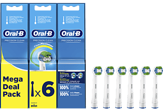 ORAL B Opzetborstels PrecisionClean (EB20RB)