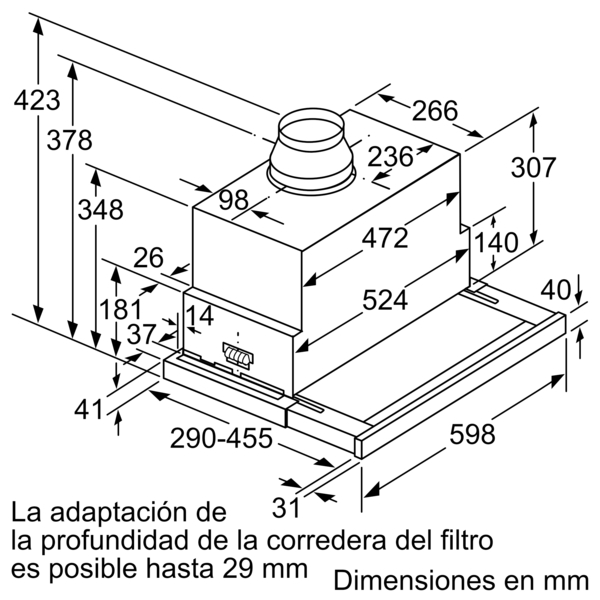 Campana - Siemens iQ700, Integrable, A, Motor iQdrive, Función auto, Plata