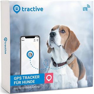 TRACTIVE TRNJA4 - Tracker GPS pour chiens (Beige)