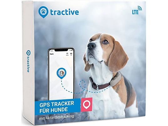 TRACTIVE TRNJA4 - Tracker GPS pour chiens (Beige)