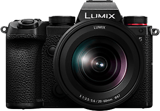 PANASONIC LUMIX S5 Body + LUMIX S 20-60 mm F3.5-5.6 - Appareil photo à objectif interchangeable Noir