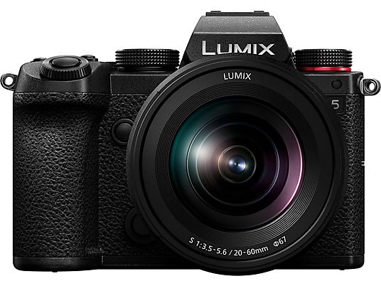 PANASONIC LUMIX S5 Body + LUMIX S 20-60 mm F3.5-5.6 - Fotocamera Nero