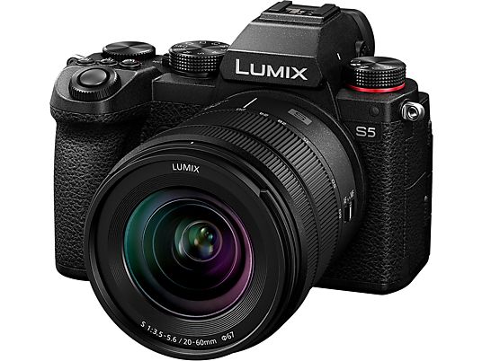 PANASONIC LUMIX S5 Body + LUMIX S 20-60 mm F3.5-5.6 - Fotocamera Nero