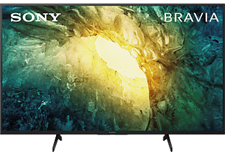 Led Tv Sony Kd 49x7055 Led Tv Flat 49 Zoll 123 Cm Uhd 4k Smart Tv Linux Mediamarkt