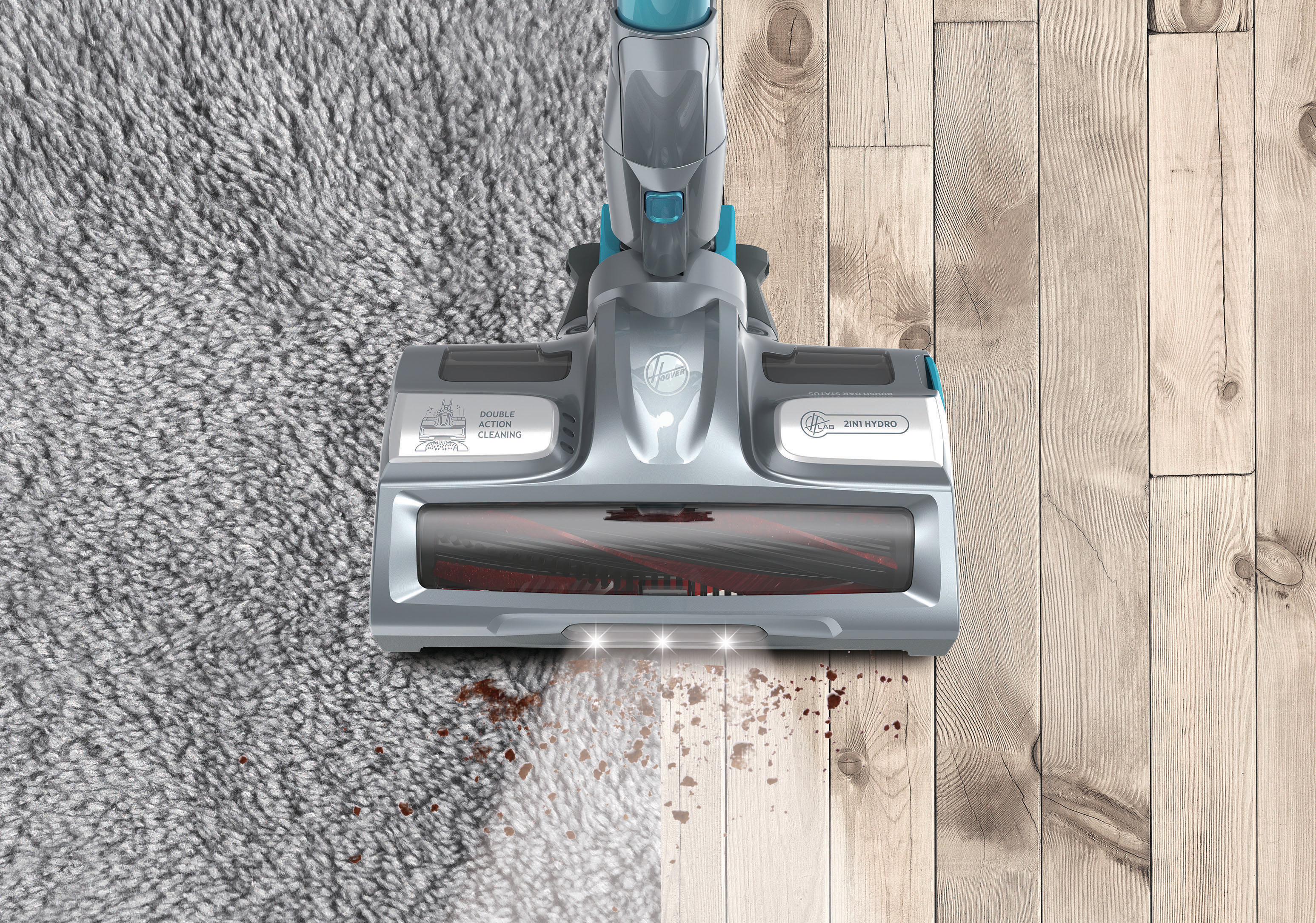 HOOVER H-FREE Hydro 300 80 Volt Akkubetrieb, HF322YHM Stielsauger