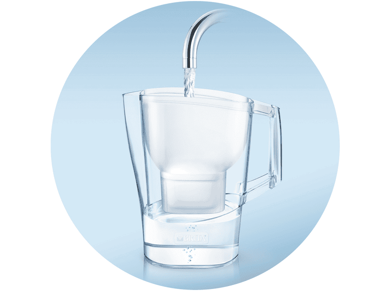 Caraffa filtrante Brita Aluna Bianco