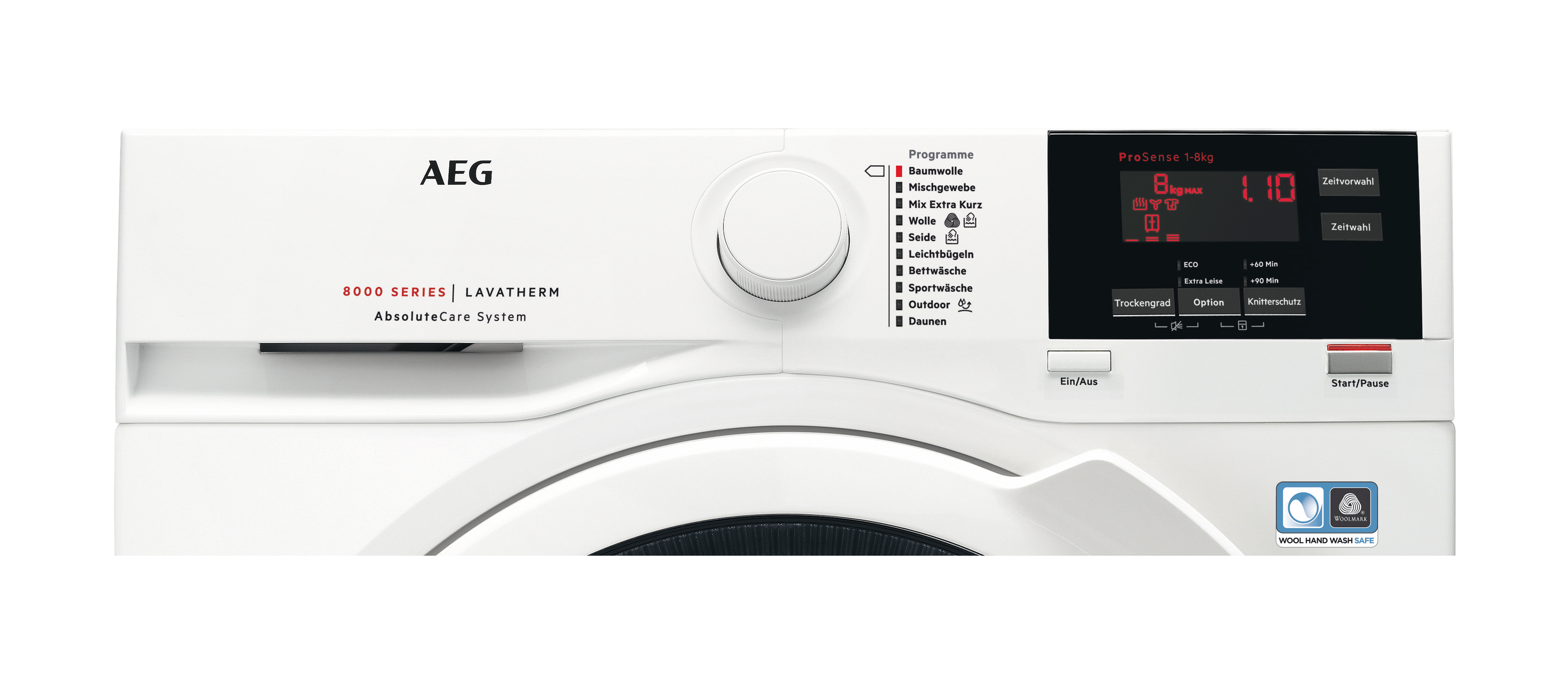 AEG T8DB66580 Wärmepumpentrockner 8000er Serie (8 kg, A++, Weiß)