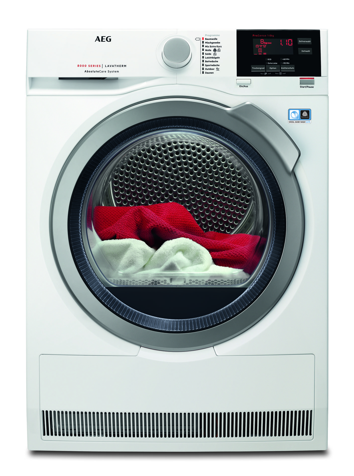 AEG T8DBA3 Wärmepumpentrockner (8 kg, A+++, Weiß)