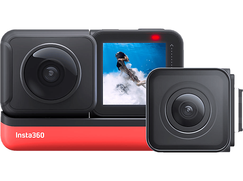 INSTA360 ONE R Twin Edition Dual Lens 360° Actioncam , WLAN, Touchscreen