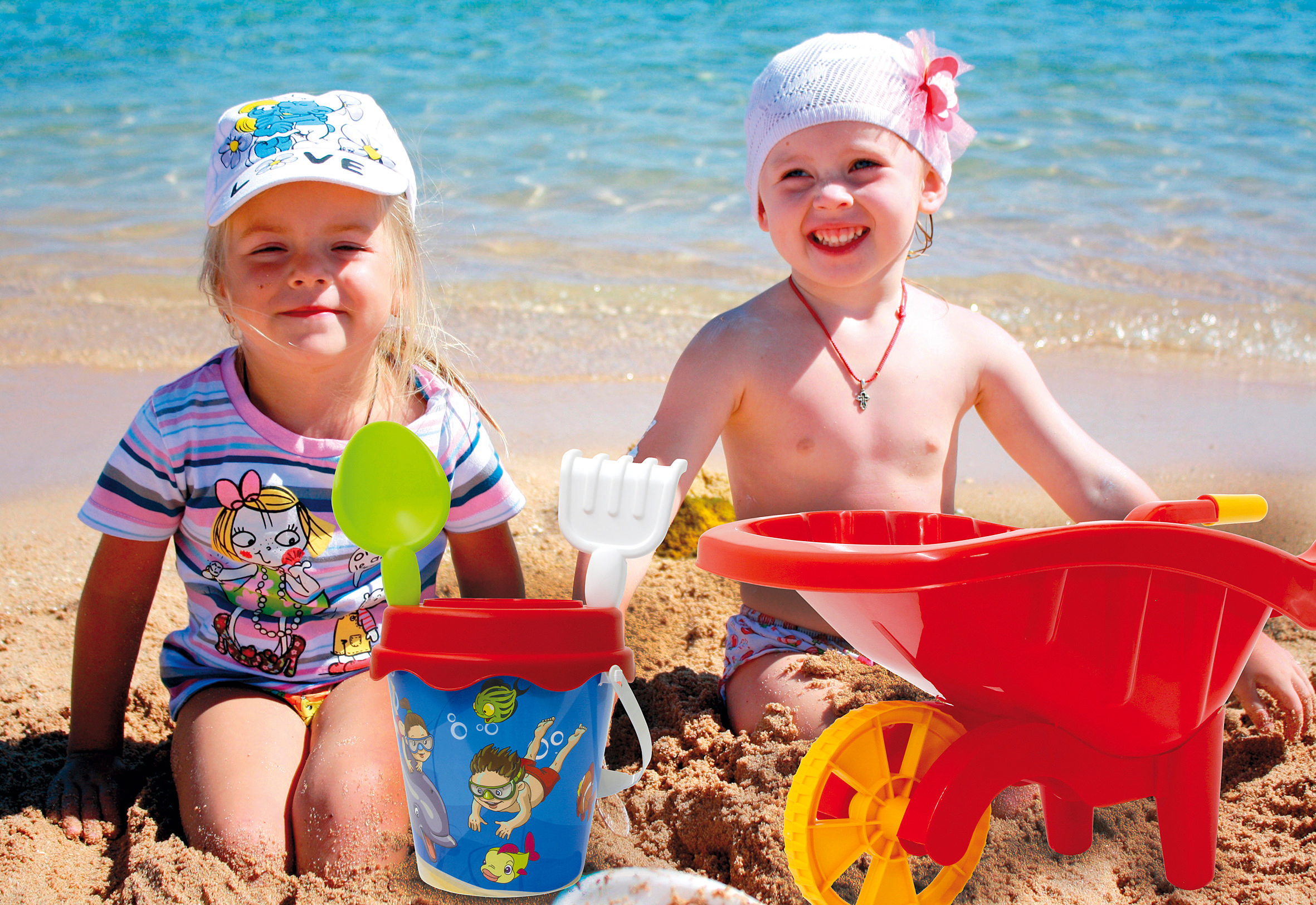 JAMARA KIDS Sandkastenset 6-teilig Spielset Mehrfarbig