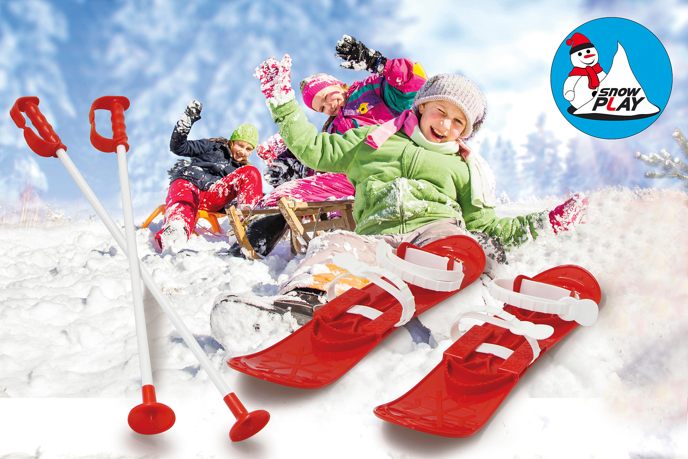 JAMARA KIDS Funny Carve Schneespielzeug Rot