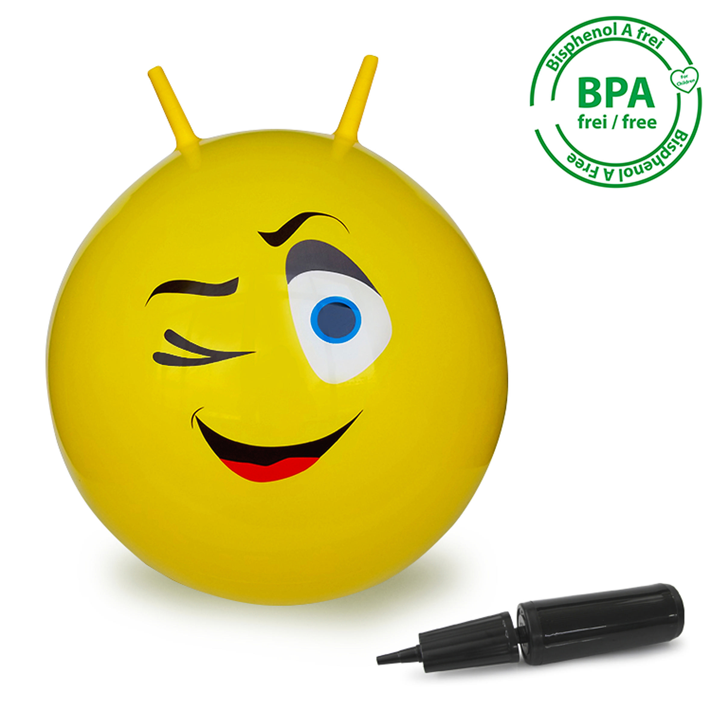 JAMARA KIDS Hüpfball Eye Hüpfball Gelb