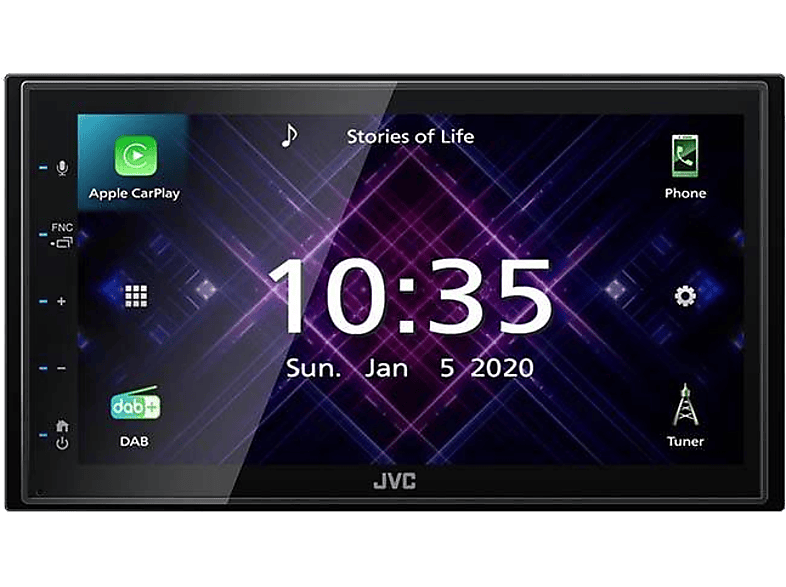 JVC Autoradio Multimédia Bluetooth 6.8