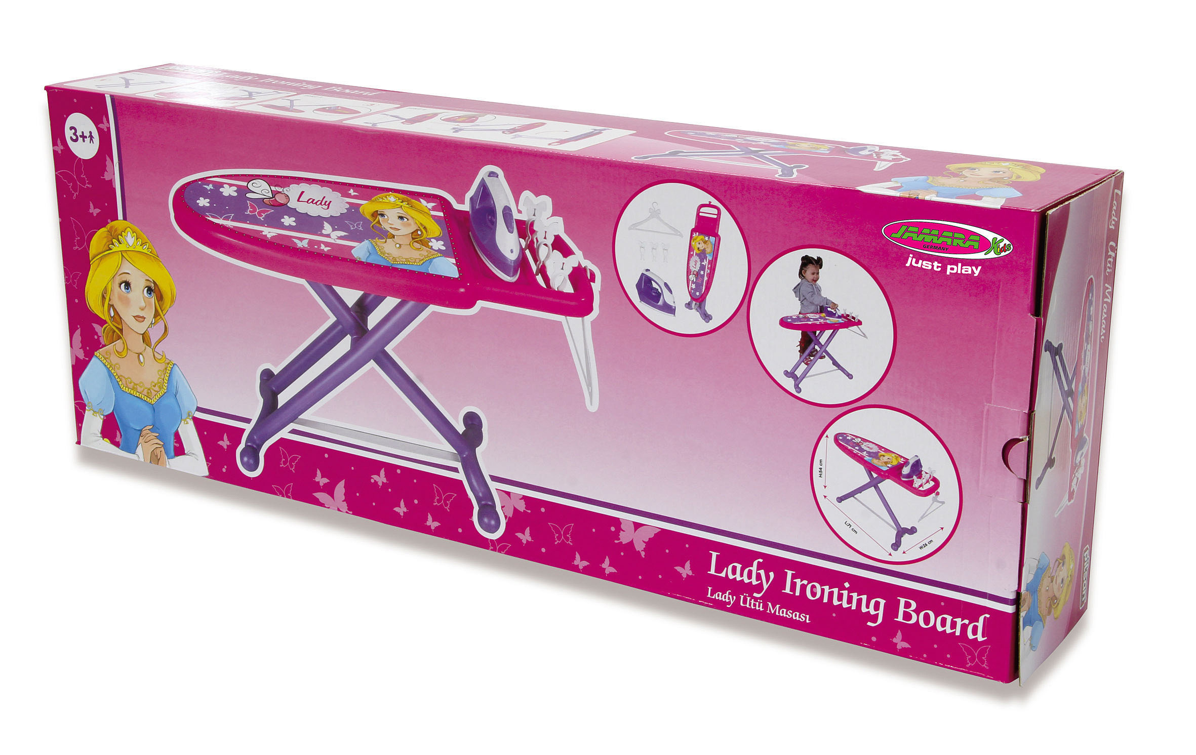 Bügelset Mehrfarbig Spielset Laundry JAMARA KIDS 6tlg. Little Princess
