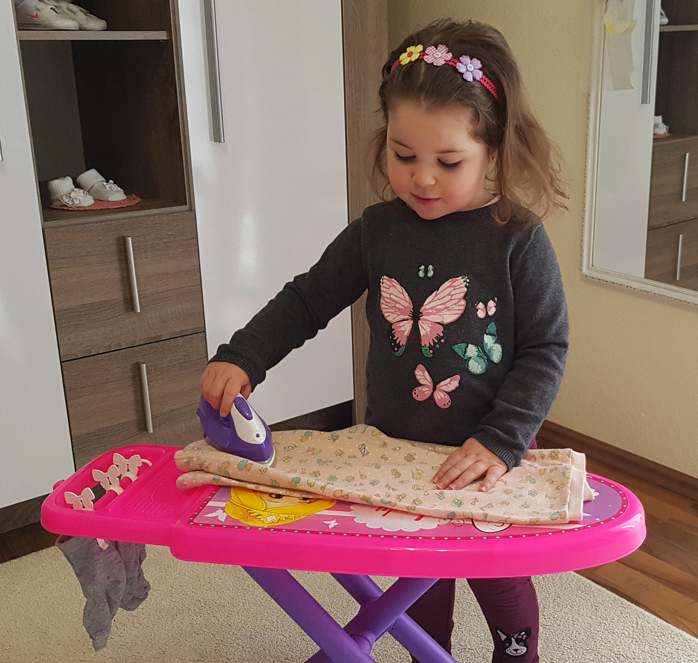 JAMARA KIDS Bügelset Little Laundry 6tlg. Princess Mehrfarbig Spielset