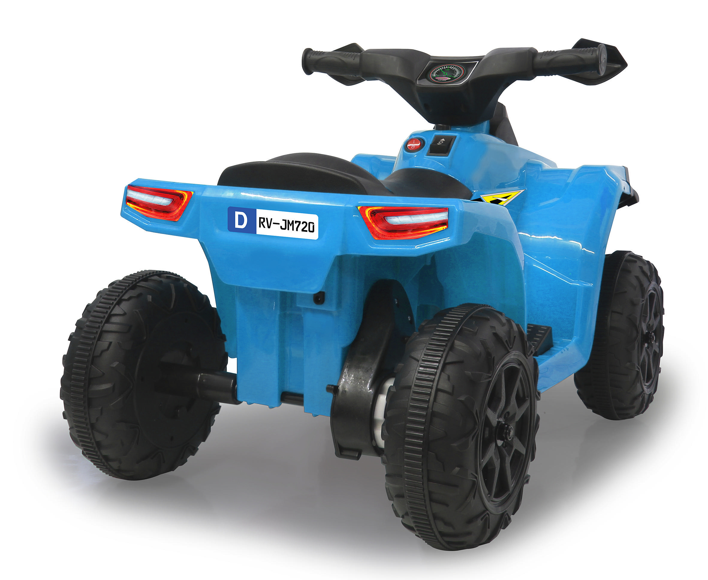 Mini Blau JAMARA Kinderfahrzeug 6V Quad Ride-On Runty